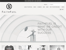 Tablet Screenshot of faithfuel.com